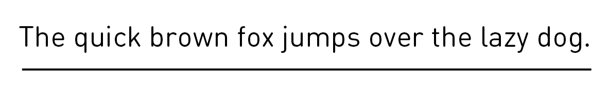 Different Blacks - Standard White Example