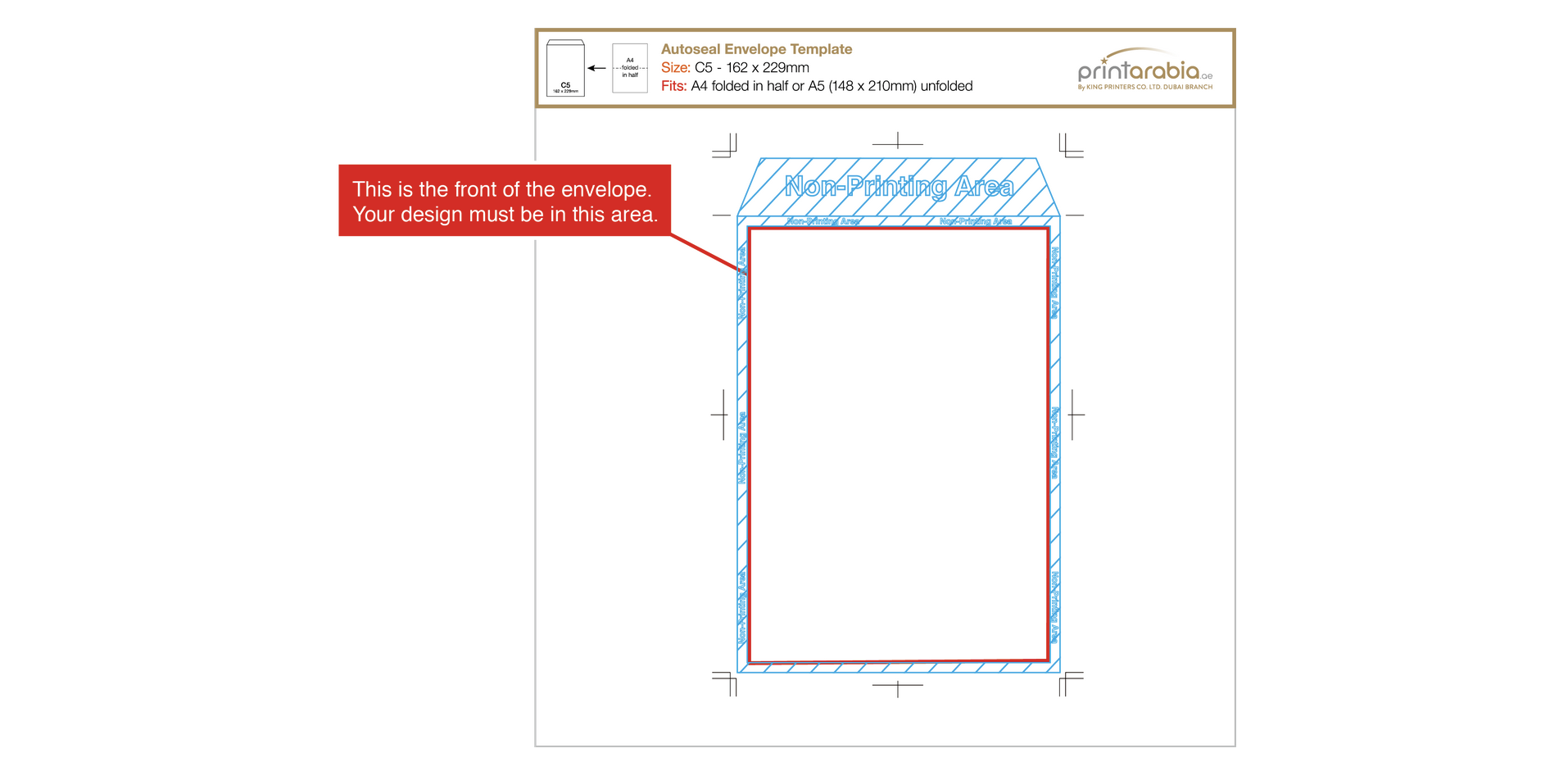 Ready-made Envelopes - Using the ready-made templates 02 Image
