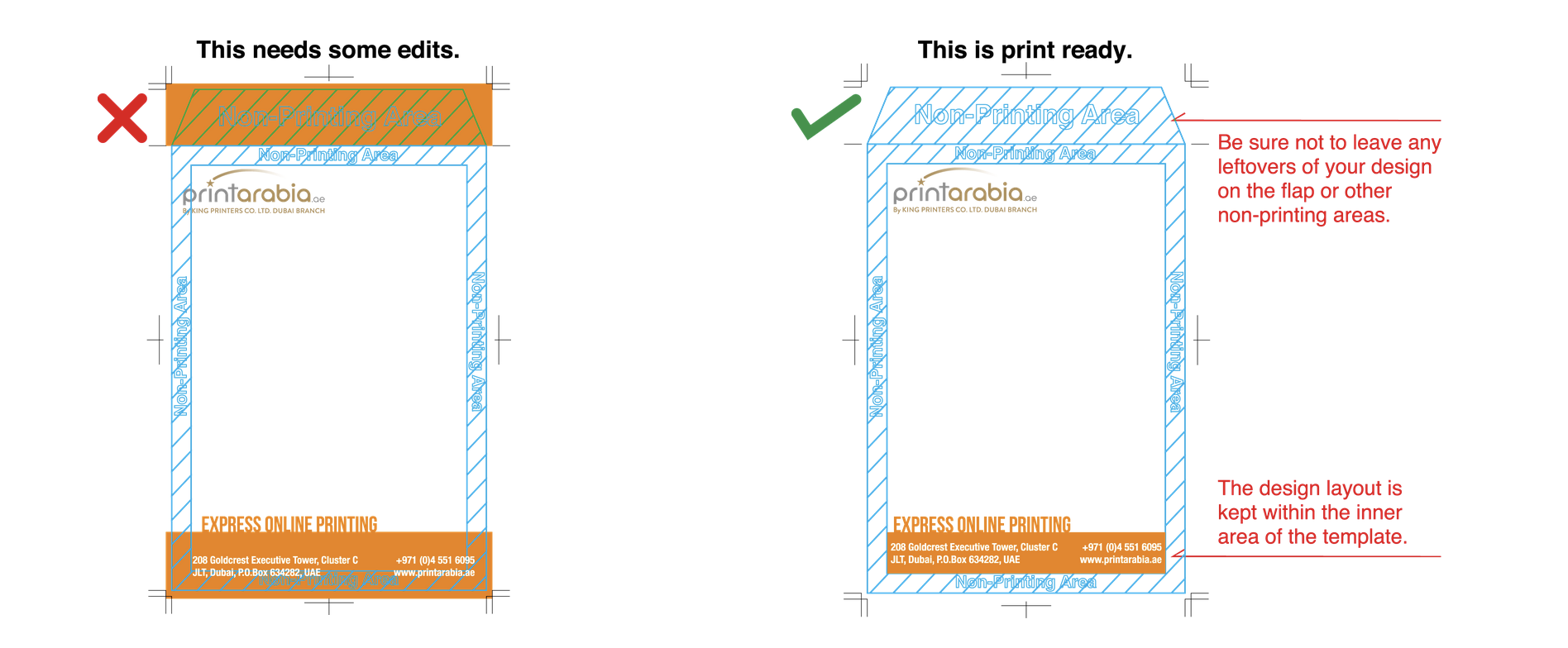 Ready-made Envelopes - Using the ready-made templates 06 Image